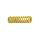 WZ 8031 G Yellow die springs, rectangular wire ISO 10243 - DME