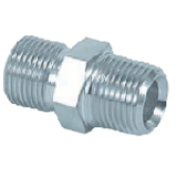 Male BSP sylindrical with 60° cone x male NPT